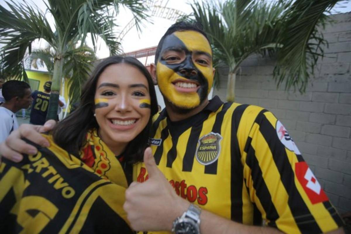 FOTOS: Las lindas chicas que eclipsaron en el juego Honduras-Real España