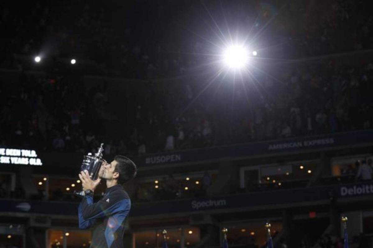 Novak Djokovic y las imágenes imperdibles de la final del US Open