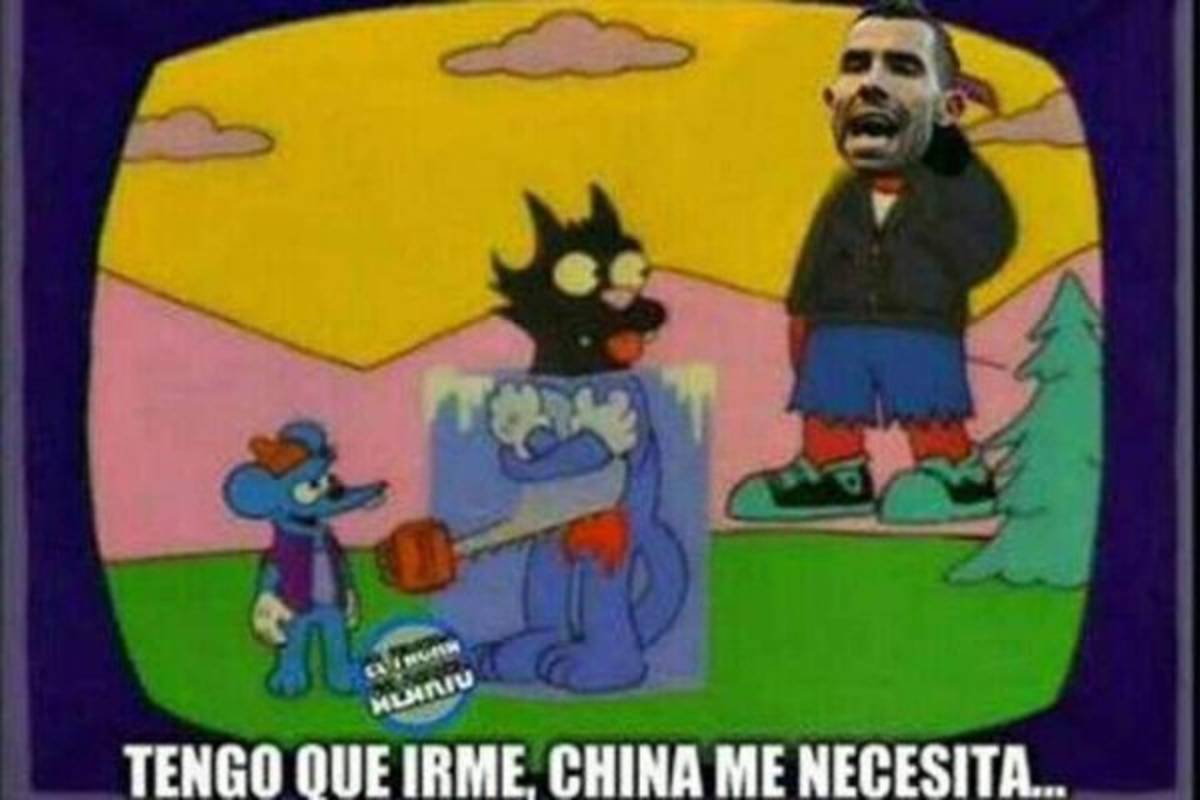 Los graciosos memes que invadieron las redes sociales en Argentina tras la salida de Tevez a China