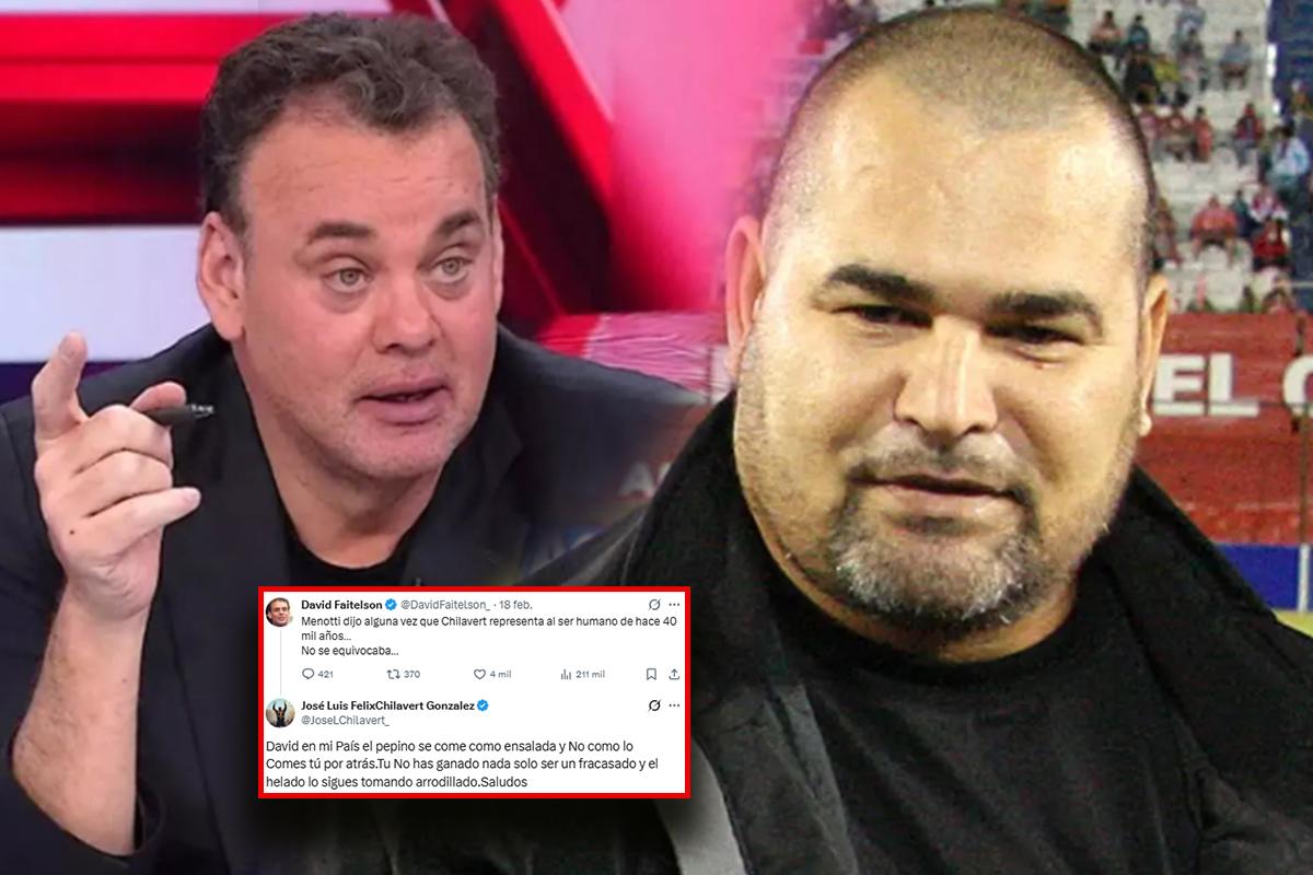Chilavert destrozó a Faitelson en medio de la polémica racista con Vinicius: No has ganado nada, solo ser un fracasado
