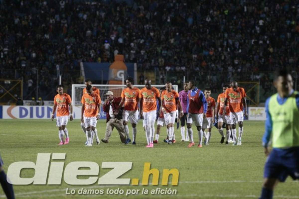 Imágenes de una final de infarto