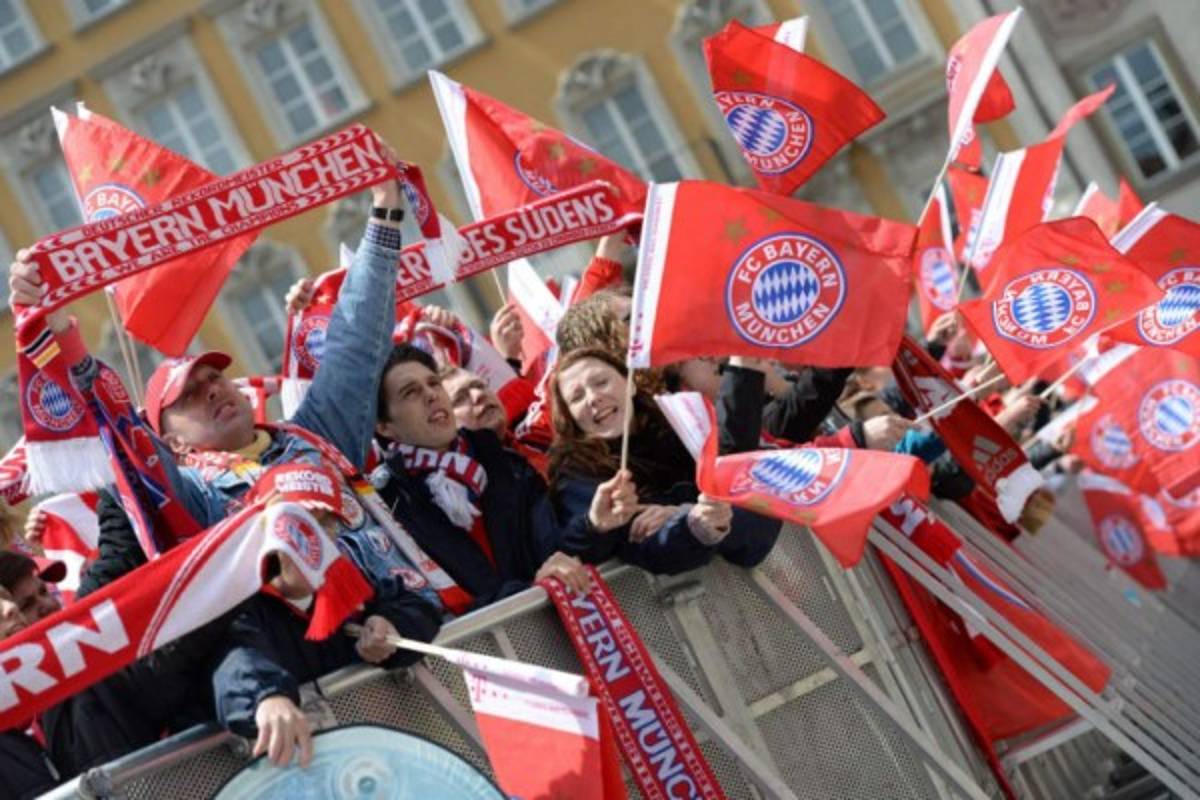 La espectacular celebración del Bayern Munich con su gente en la ciudad