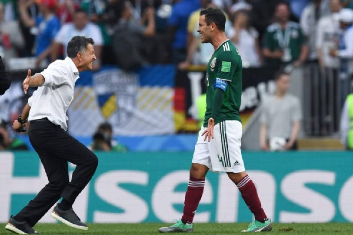 NO VISTE EN TV: El festejo de México, las caras tristes de Alemania y un crack en el estadio