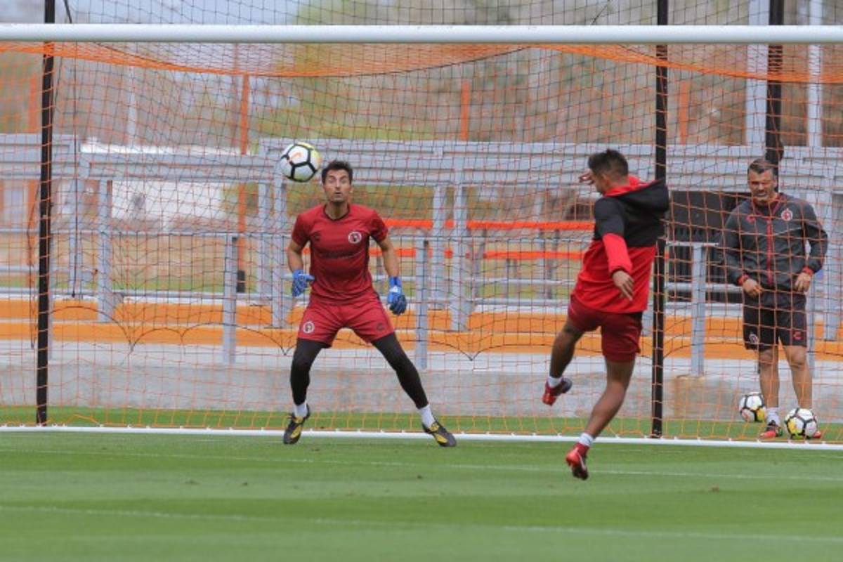 Las imágenes del reconocimiento de cancha de Motagua y Xolos de Tijuana