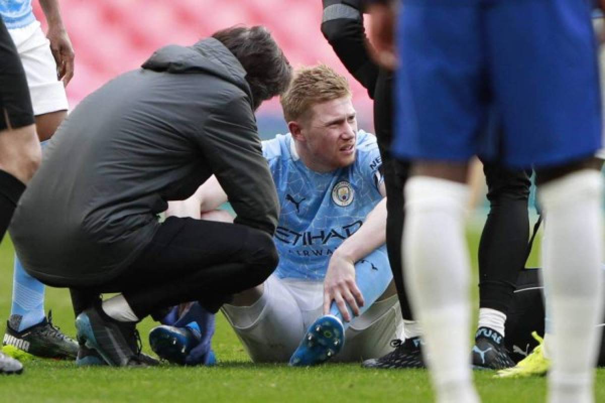 Manchester City en estado de alerta por la lesión de Kevin De Bruyne en la Premier League