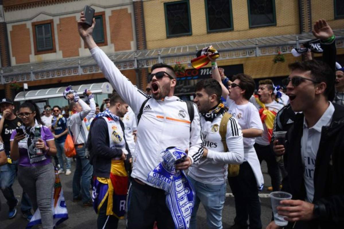 ¡Qué fiesta! Espectacular ambiente en Cardiff previo a la final de Champions