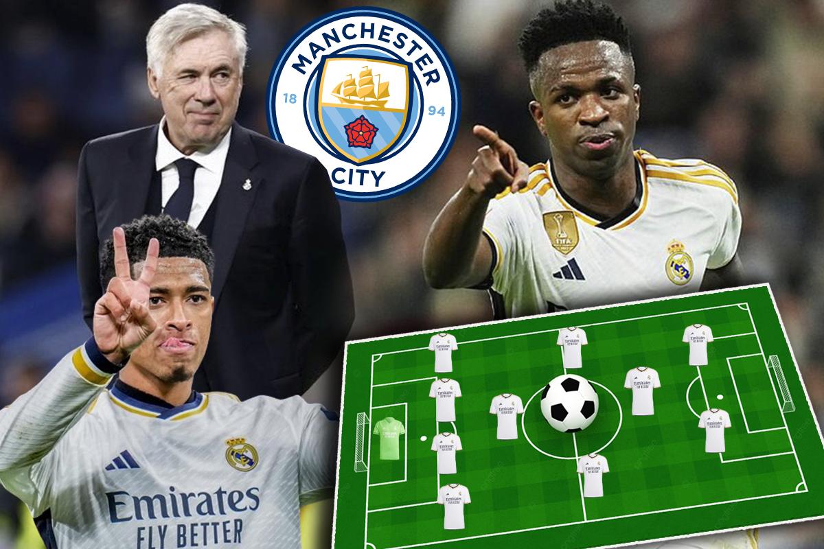 Real Madrid va por la hazaña: alineación titular para despachar al Manchester City de la Champions