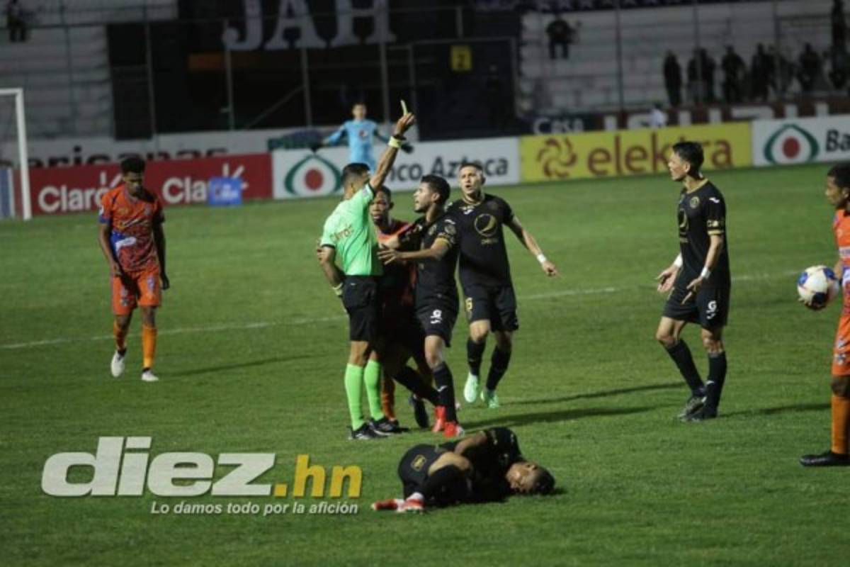 Motagua vs Upnfm: La bronca con expulsión de Marlon Ramírez y la explosión de Raúl Cáceres