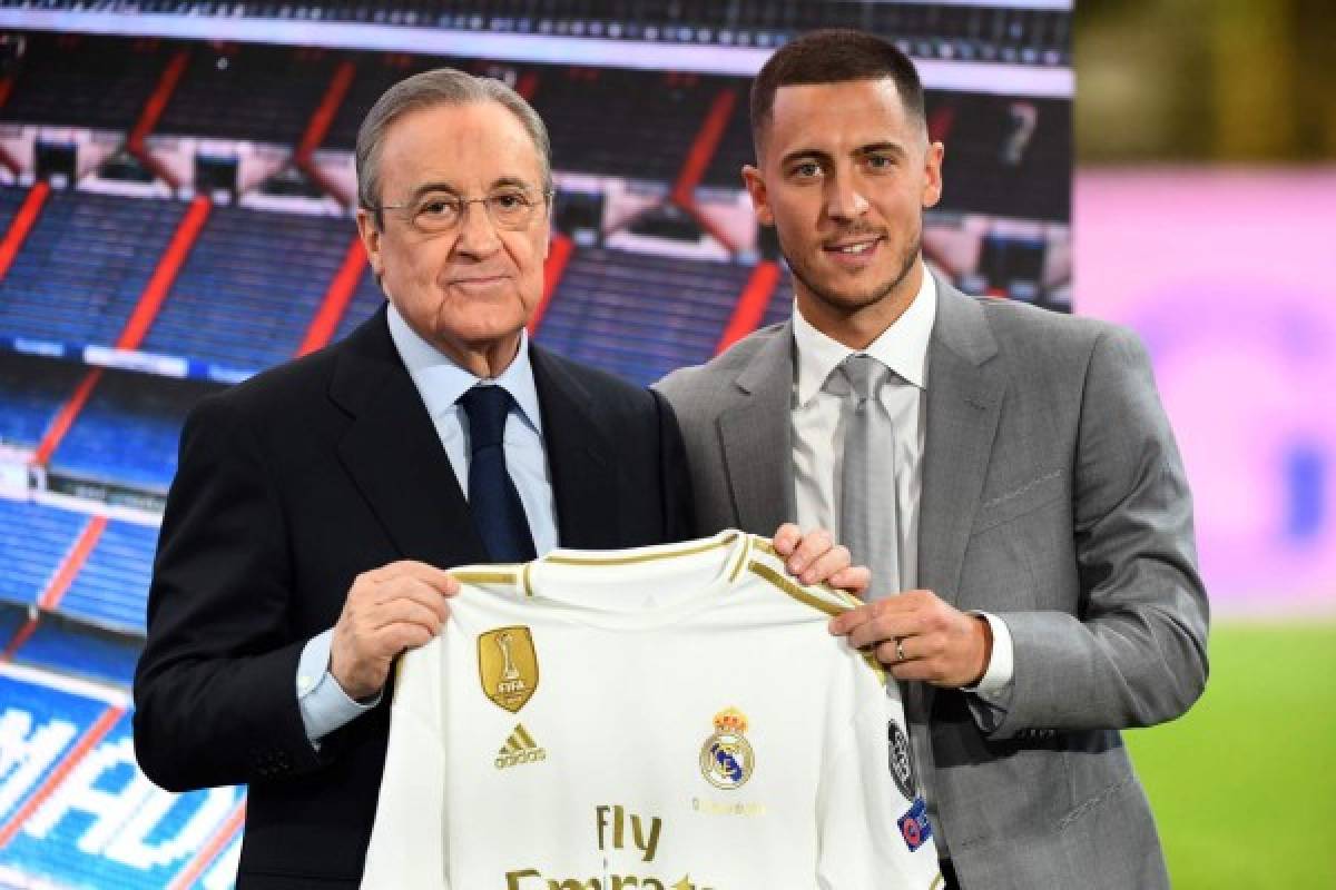 En fotos: Eden Hazard y su primer día como jugador del Real Madrid