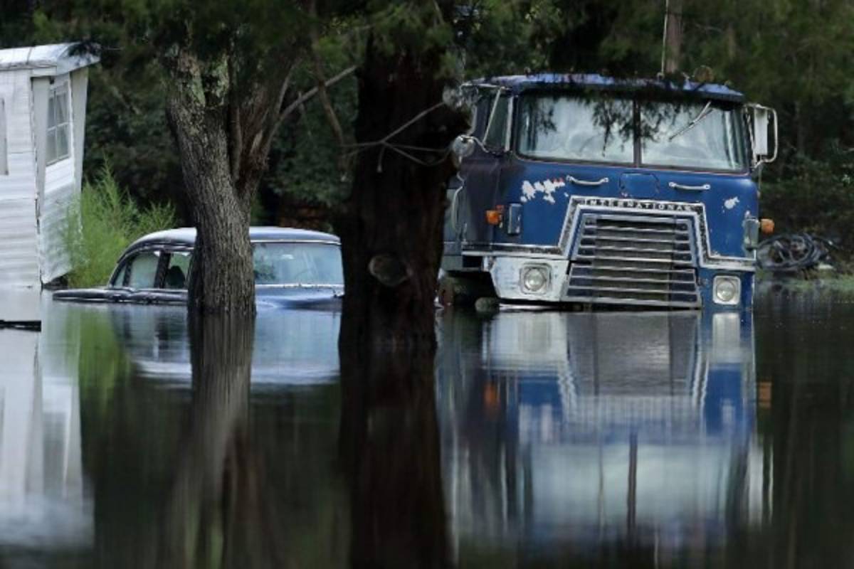 Los daños ocasionados por el huracán Florence en la costa este de Estados Unidos