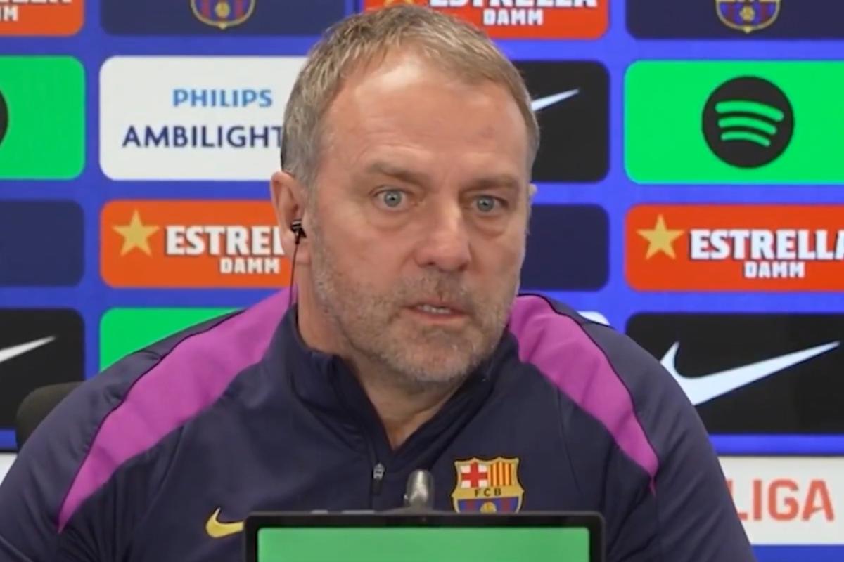 Hansi Flick confirma el regreso que todo Barcelona esperaba y su charla con el árbitro: Fui a su despacho y le agradezco que...