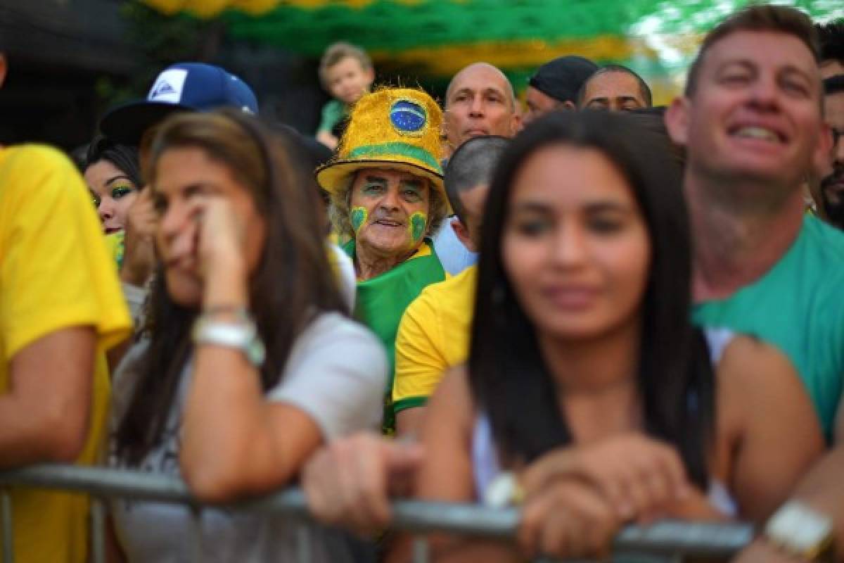 FOTOS: Las bellas cariocas que sufrieron con el Brasil-Suiza en Rusia 2018