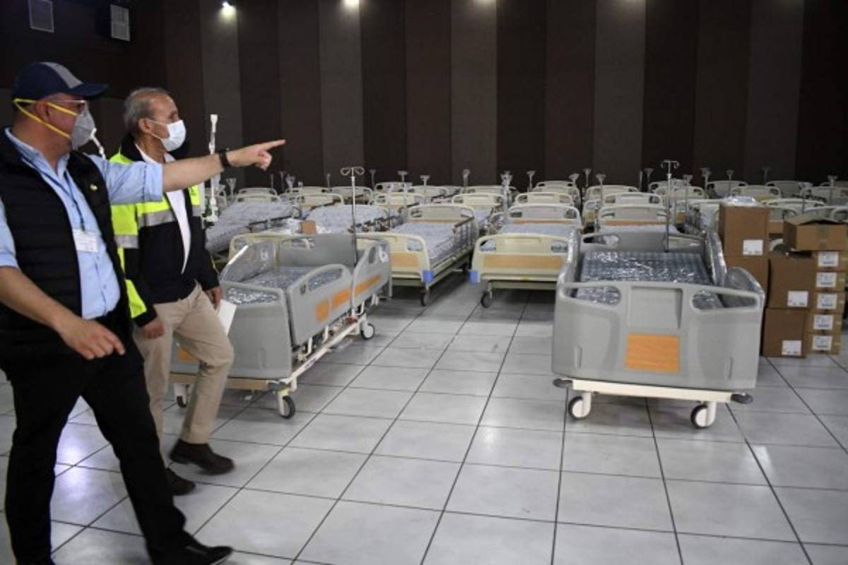 Guatemala armó un hospital para atender pacientes con coronavirus en 72 horas