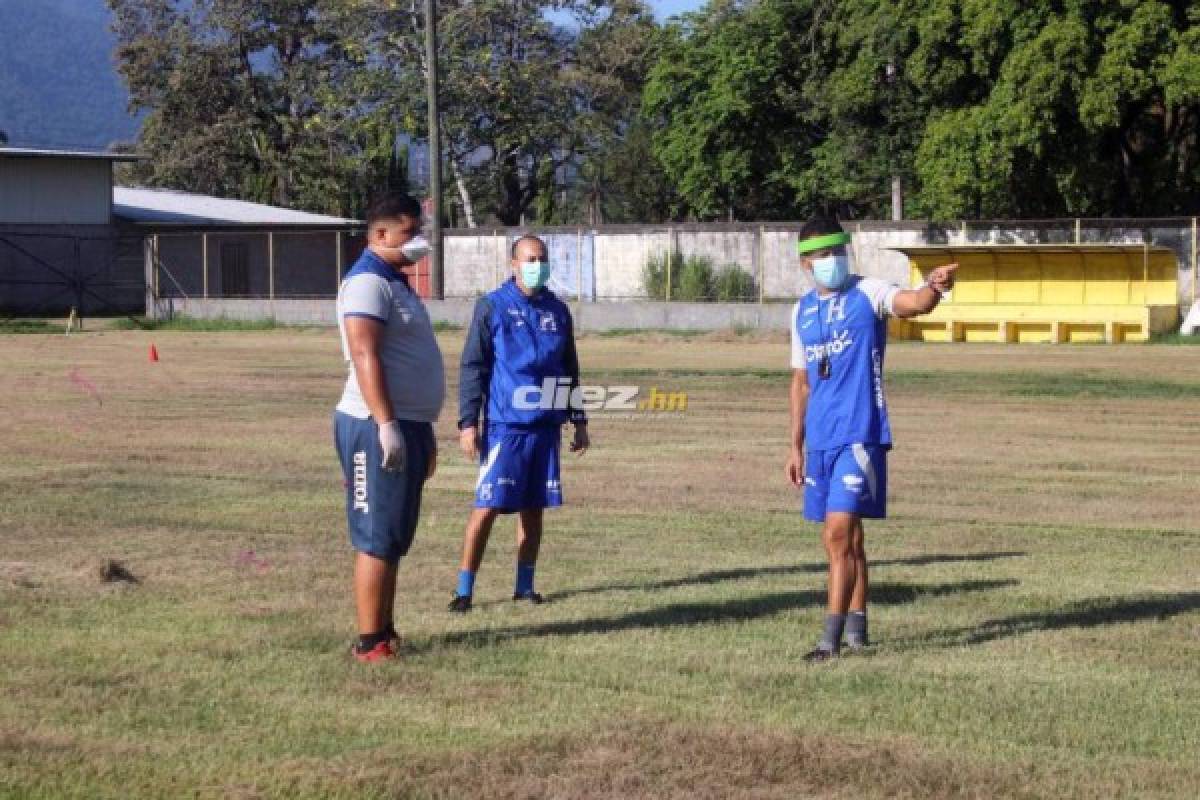 Medidas de bioseguridad y distanciamiento: Así fue el primer día de trabajo de la Sub-20 de Honduras en La Ceiba