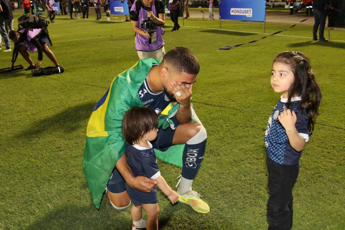 ¡Llanto, dolor y tristeza en Marathón! Así festejó Motagua su copa 20 de Liga Nacional