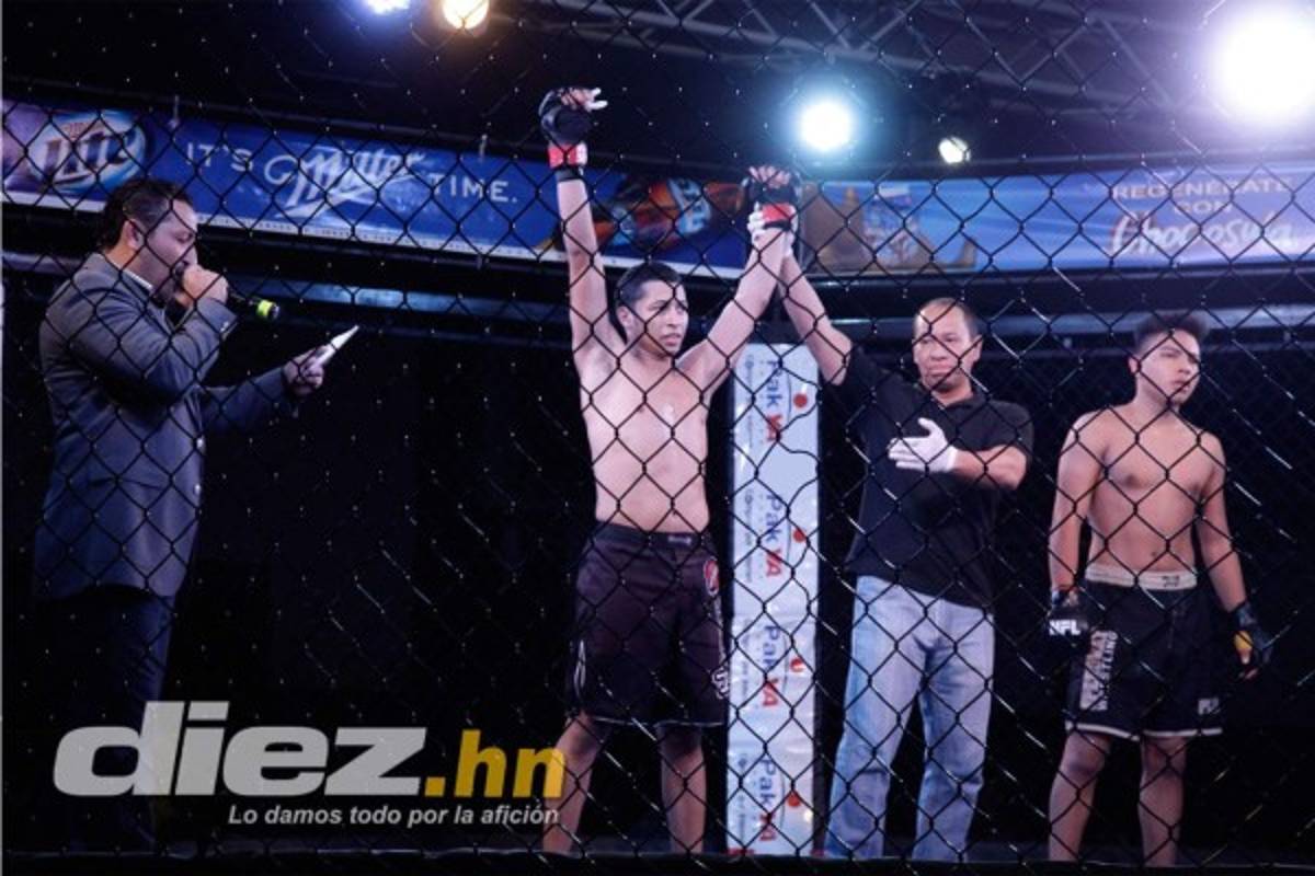 Espectacular velada de artes marciales mixtas de la HFL