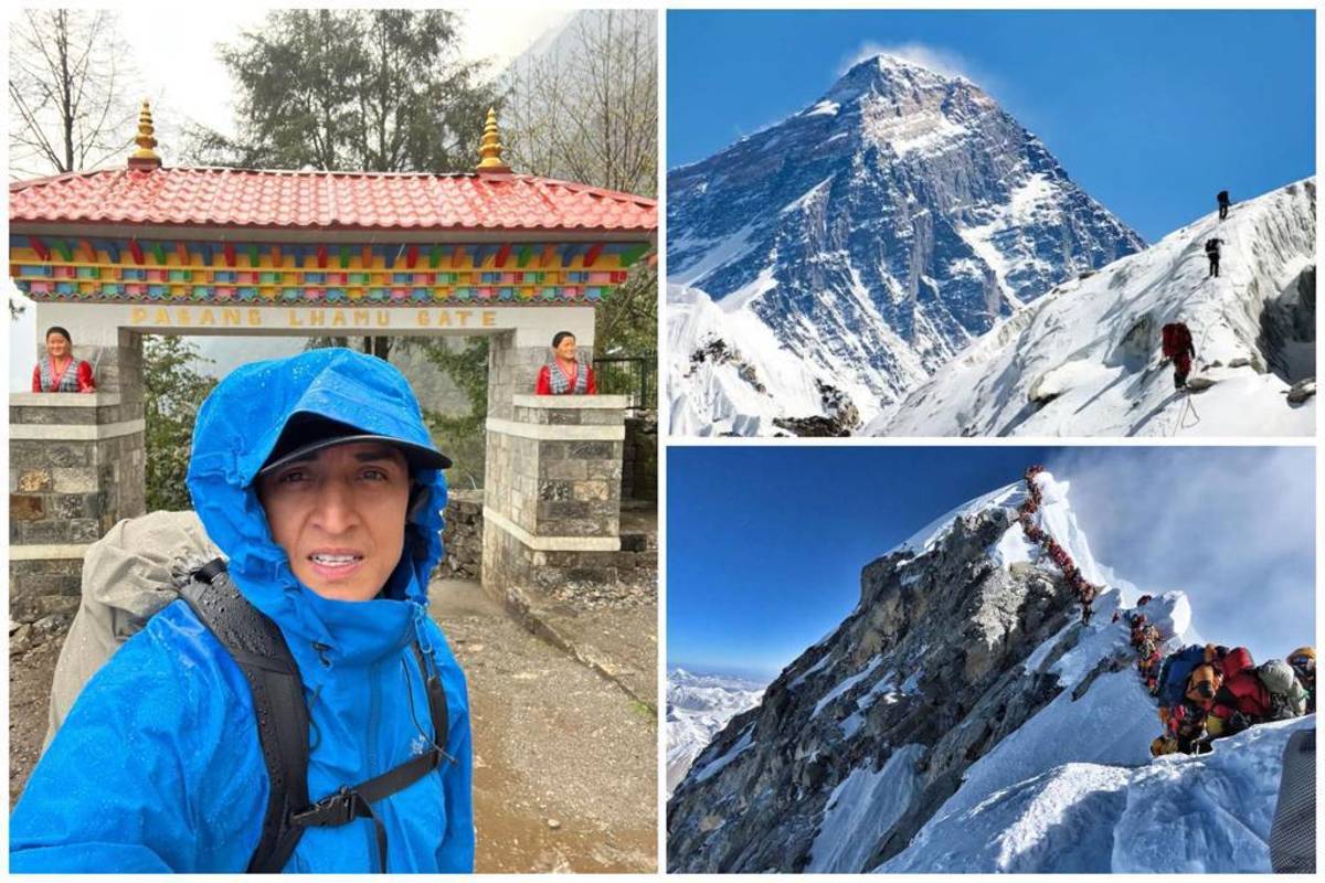 Alpinista hondureño Ronald Quintero revela detalles de su aventura en el Monte Everest a pocas semanas de escalar a la cima