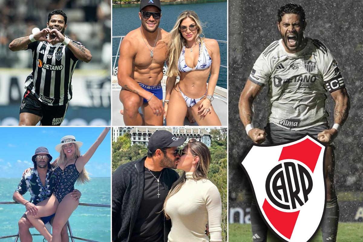 Hulk, el delantero que se casó con la sobrina de su ex y que pone a temblar a River Plate en la Libertadores