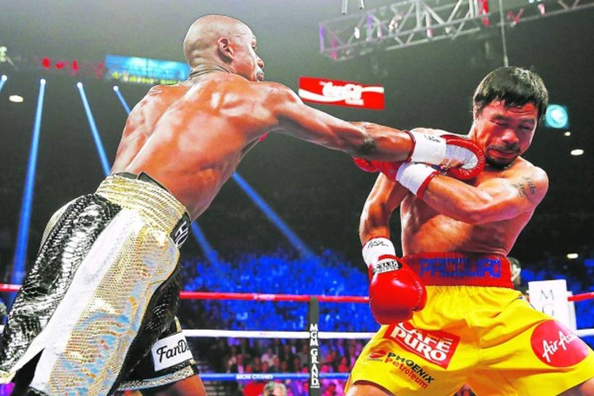 Las mejores fotos de la pelea Mayweather-Pacquiao
