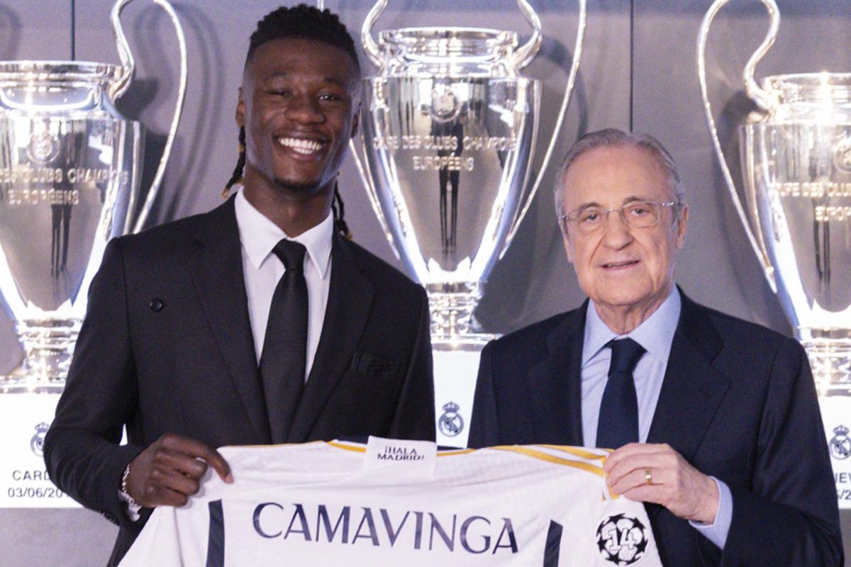 OFICIAL: Camavinga renovó su contrato con el Real Madrid y también fue blindado con esta cláusula de rescisión