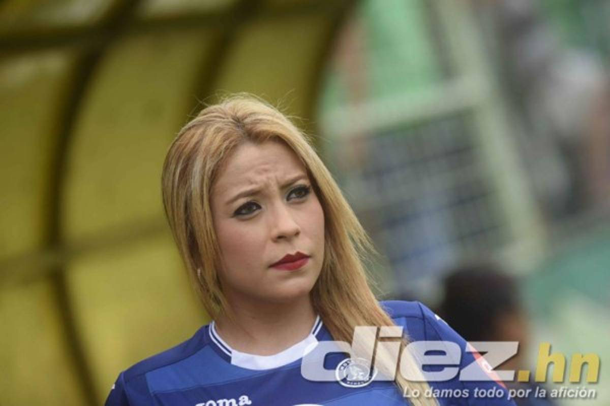 Las hermosuras que adornaron el clásico Marathón-Motagua