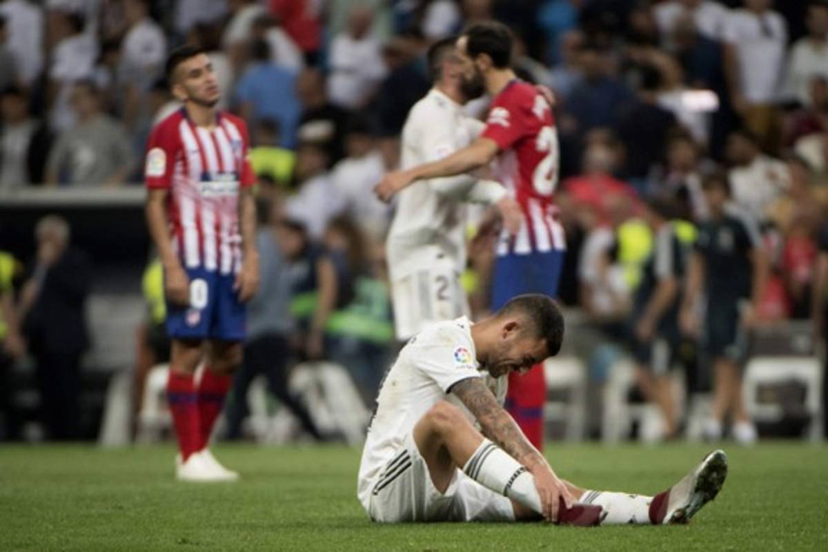 NO VISTE EN TV: Los botines de Griezmann y jugador del Madrid recibe atención tras juego