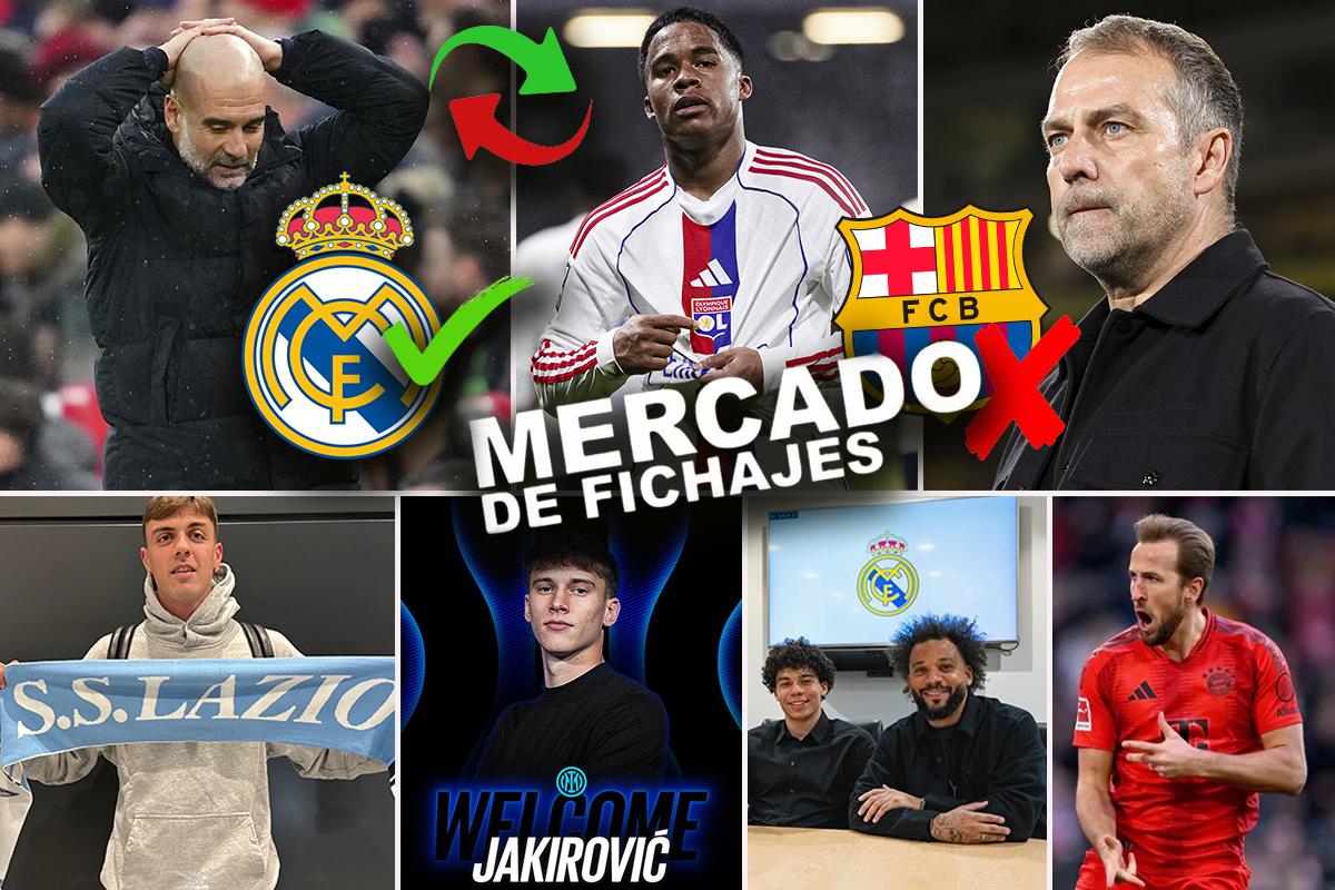 Hansi Flick lo aparta del equipo y figura del City quiere ir al Real Madrid; giro inesperado con Endrick