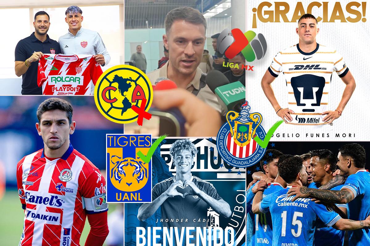 Fichajes Liga MX: Aaron Ramsey llega a México y duro golpe para el América; Chivas cierra su cuarto refuerzo