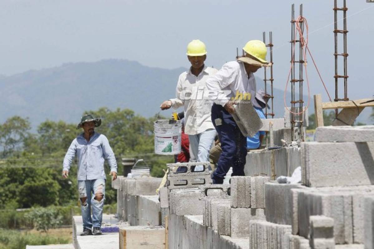 ¡Una joya! Así avanzan los trabajos del estadio del Parrillas One