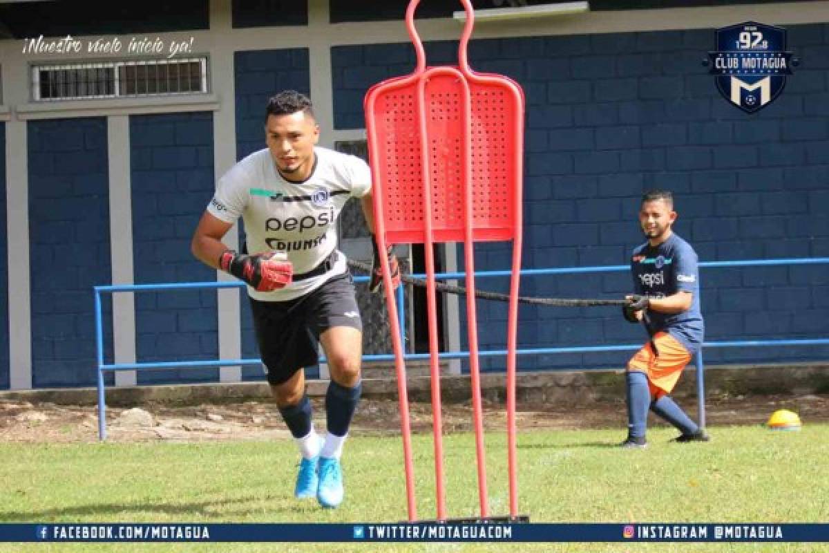 Con nuevos looks, algunos en gran estado físico; Motagua trabaja a todo vapor en su pretemporada