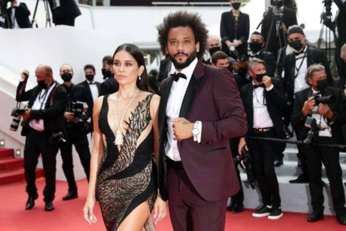 El provocativo vestido de Clarisse Alves, esposa de Marcelo en el Festival de Cannes