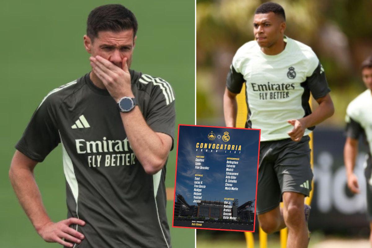 Mbappé sigue fuera y otra baja: convocatoria del Real Madrid para enfrentar al Salzburgo en el Mundial de Clubes