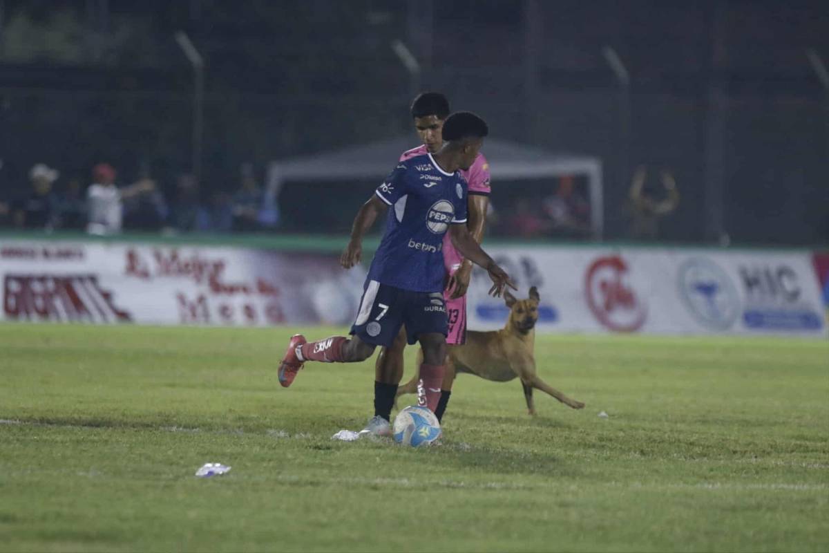 Futbolista de Motagua llora, la belleza en Choloma y el show de 'Firulays': ¡no le podían quitar el balón!