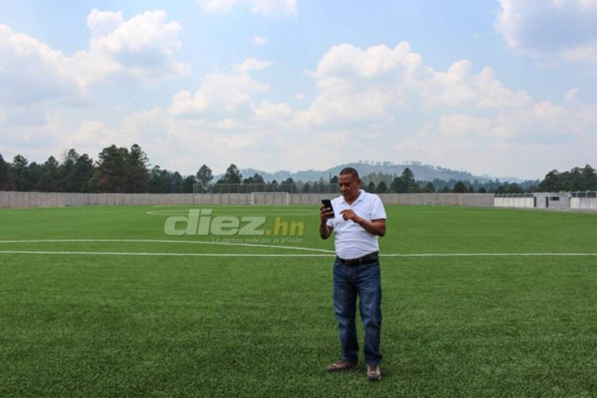 El nuevo y bonito estadio que se inaugurará en Campamento, Olancho