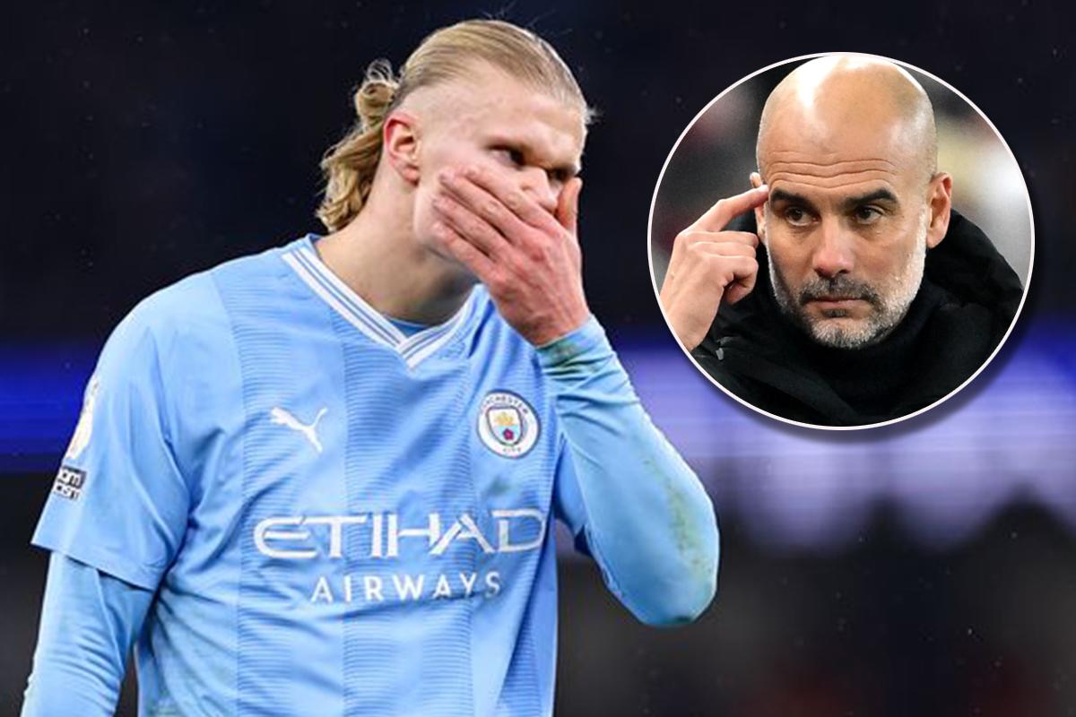 ¡Alarma en el City! Guardiola y las malas noticias sobre Haaland: “Es una amenaza de fractura...”