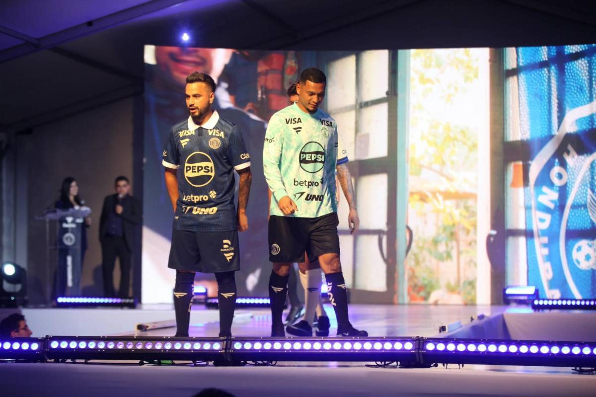 ¡Nueva era azul! Motagua presenta su indumentaria para el Apertura y Concacaf