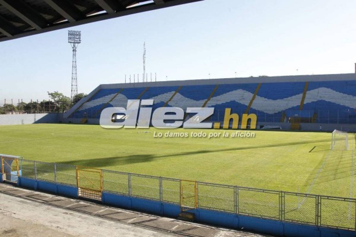 ¡A marcha forzada; así trabajan para pulir el estadio Morazán para el Honduras vs Costa Rica!