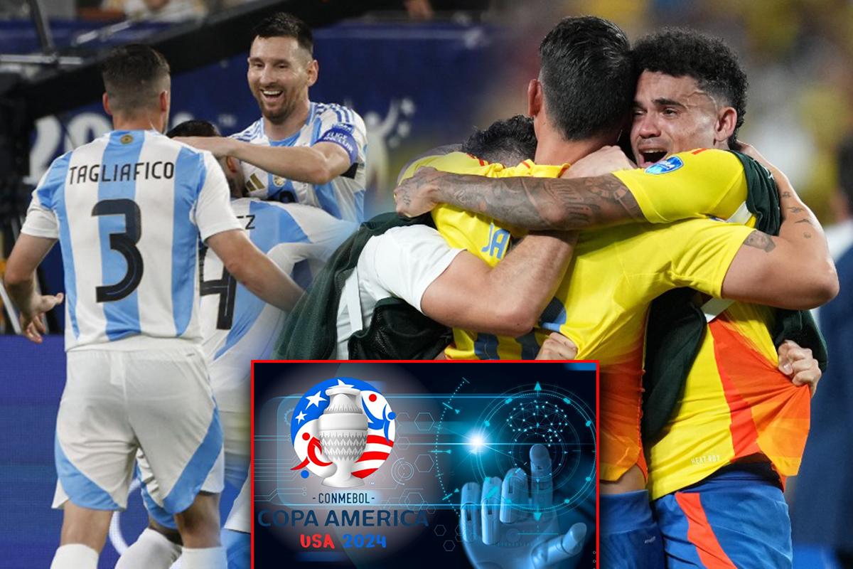 Copa América 2024: Inteligencia artificial predice al campeón del torneo entre Argentina y Colombia