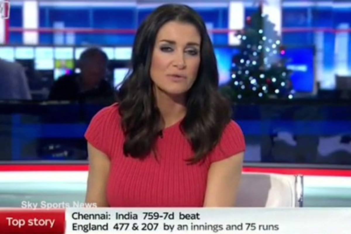 ¡ESCÁNDALO MUNDIAL! Acusan a sexy periodista de salir ebria en programa deportivo