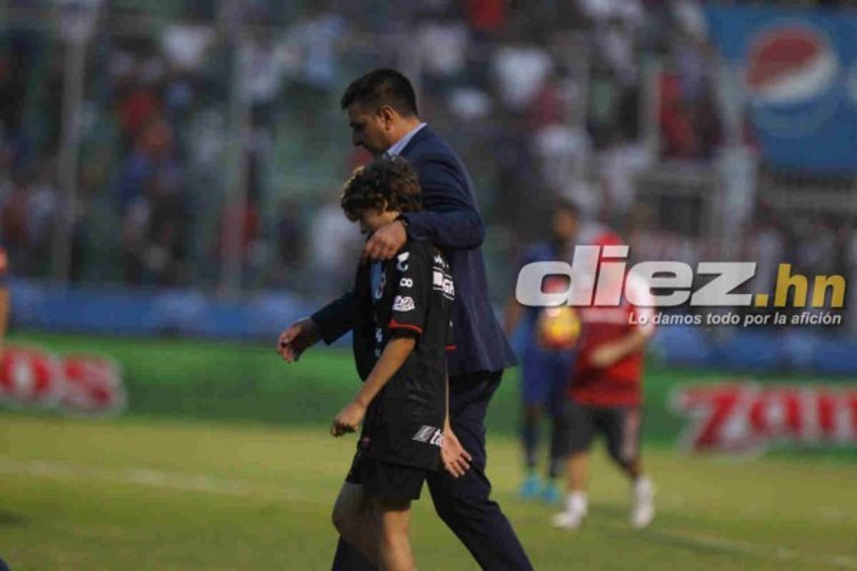 No se vio por TV: El bonito gesto del Olimpia y la policía hizo el mejor partido