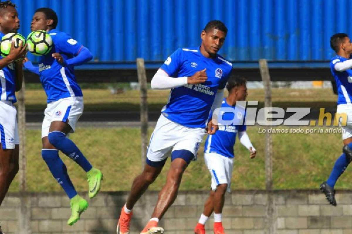 EN FOTOS: Olimpia entrenó muy concentrado pensando en el Platense