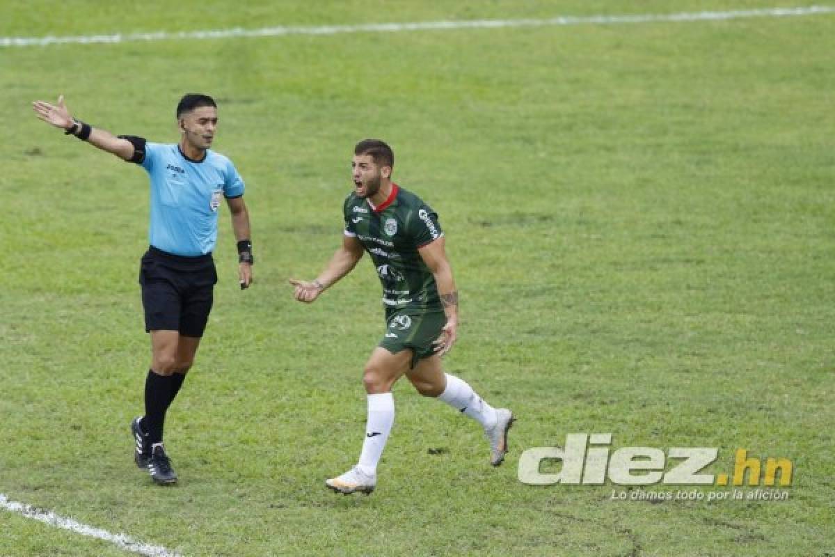 El protocolo de bioseguridad en Marathón, el festejo de Moreira y las otras fotos de la jornada 10 del Clausura 2021