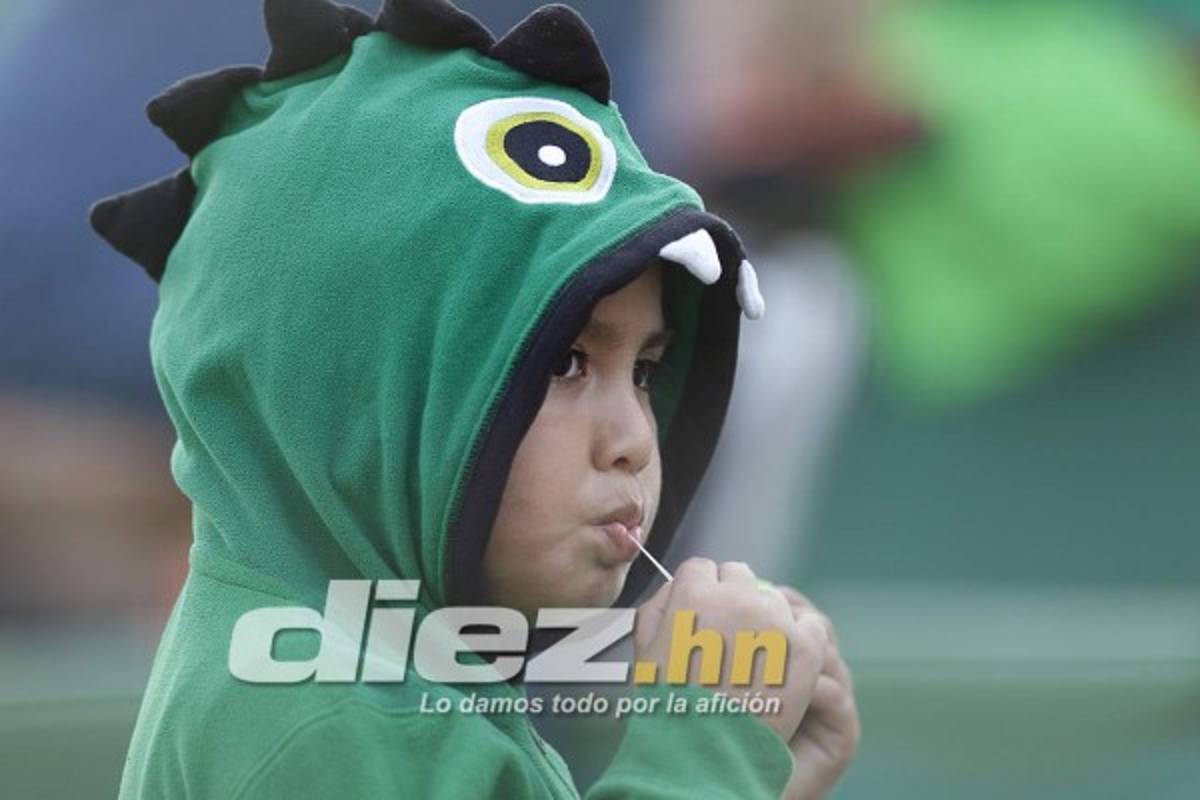 En la TV no se vio, pero el lente de Diez sí lo captó