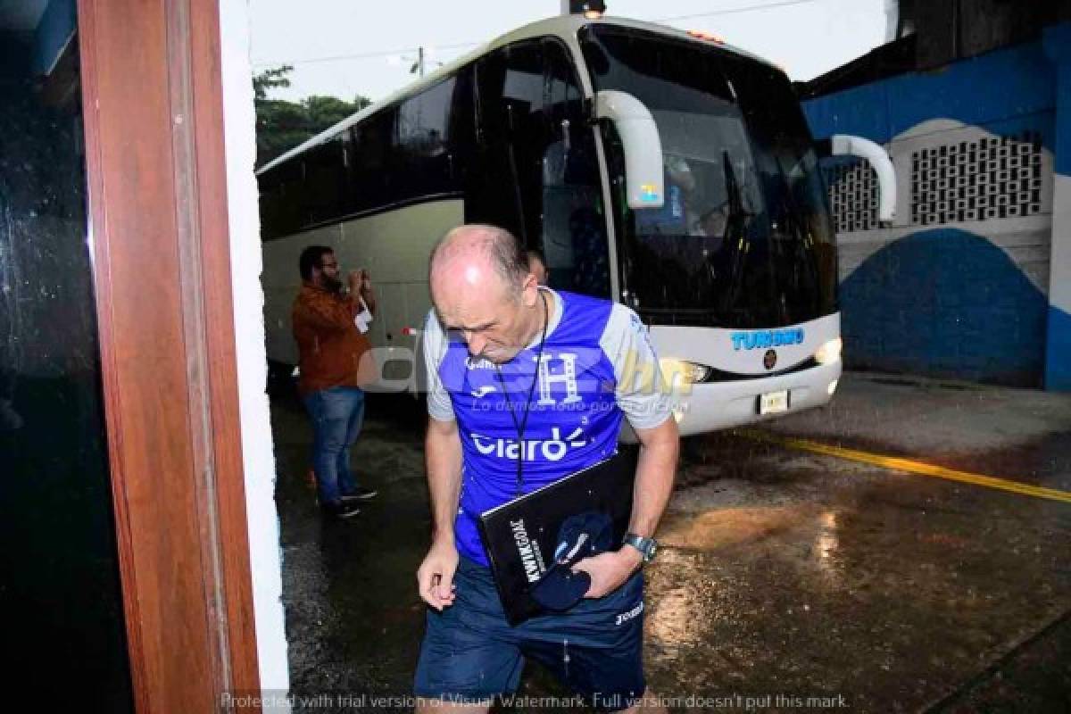 Fuerte lluvia, la esposa del legionario y el gimnasio; así entrenó la Selección