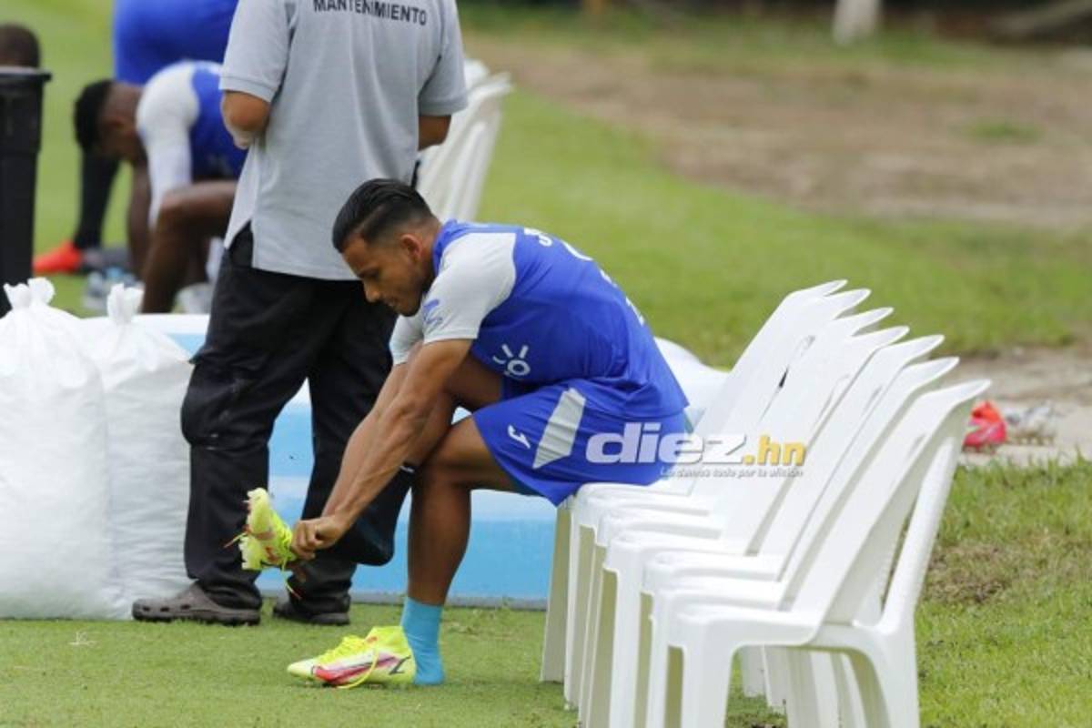 Los cariñitos de Edwín Rodríguez y las bromas de Deiby: el penúltimo entreno de Honduras con el combo completo