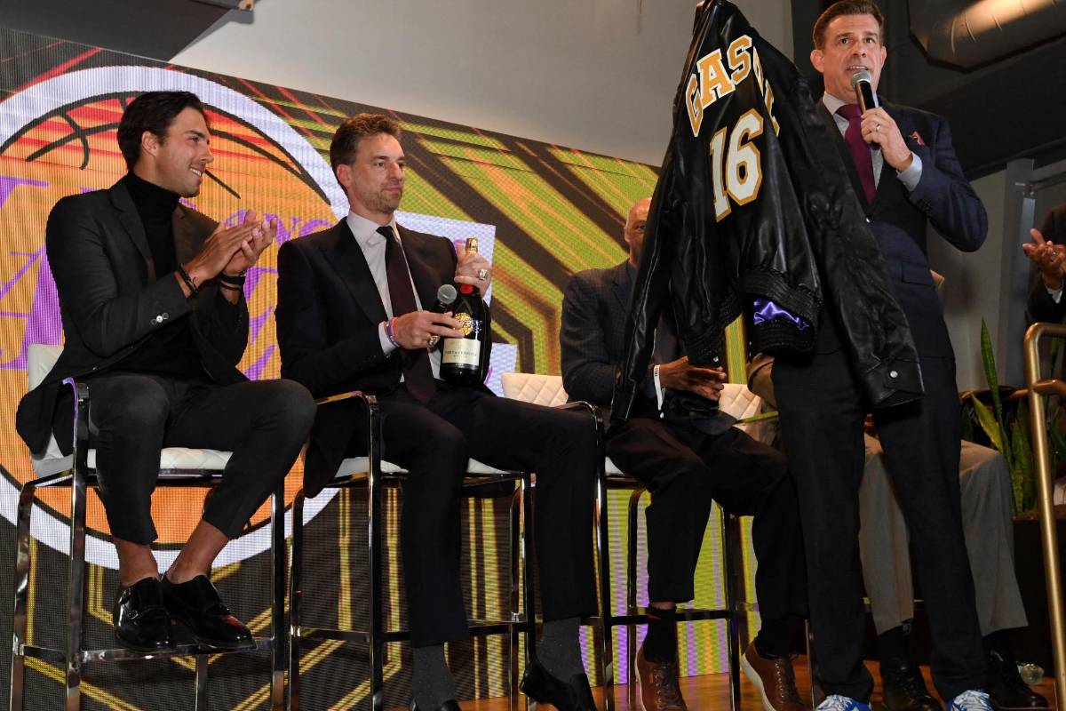Los Angeles Lakers retiran el número 16 de Pau Gasol: Así fue su homenaje