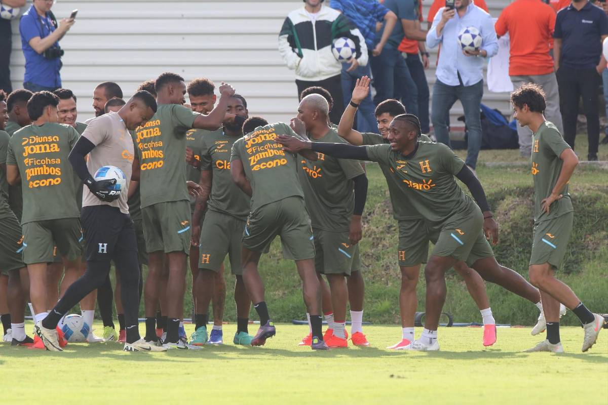 Keyrol fue golpeado y estrella preocupa: así se vivió el tercer entreno de Honduras