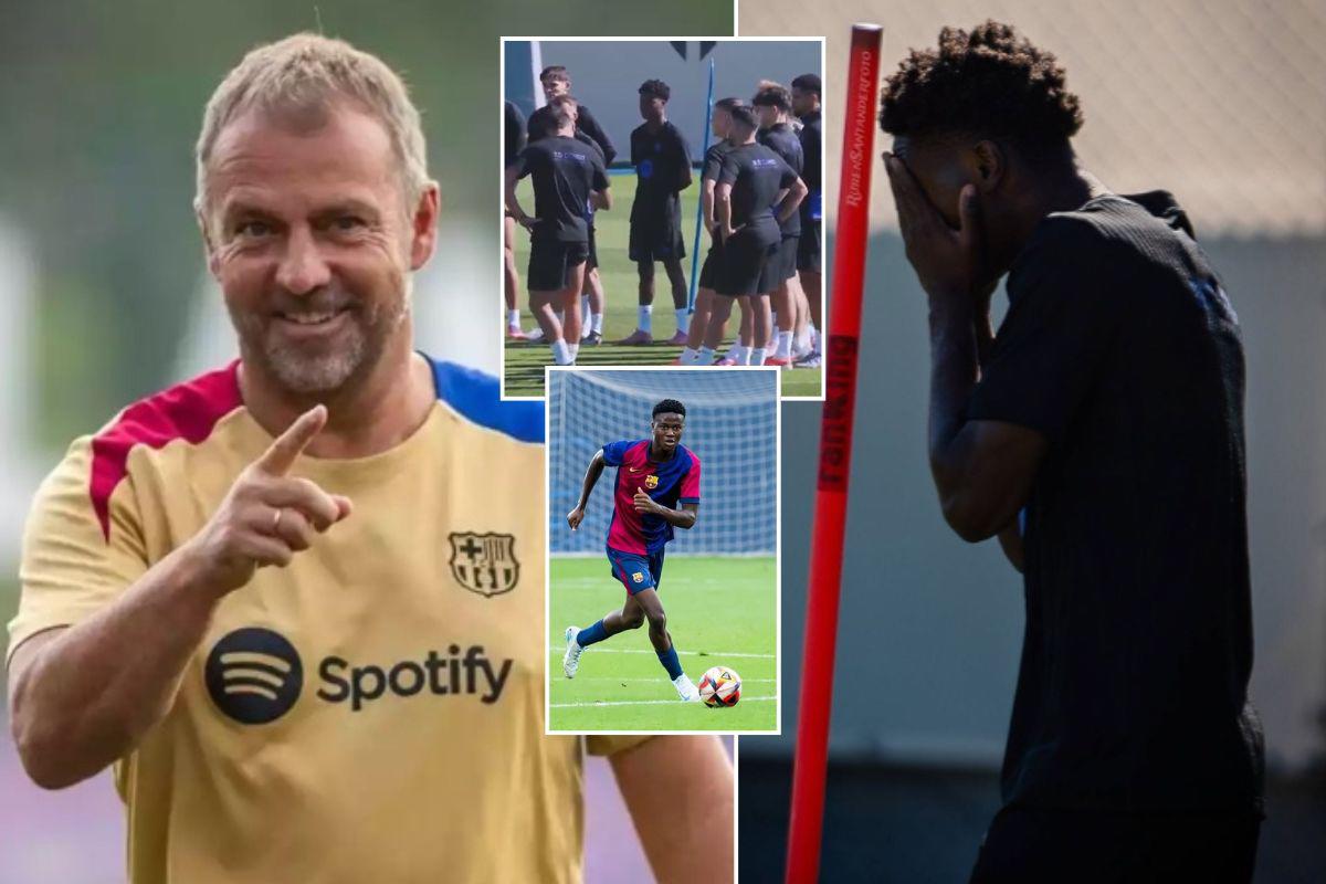 Barcelona: tiene 16 años y puede jugar como central, pivote y extremo; así es la nueva sorpresa de Hansi Flick