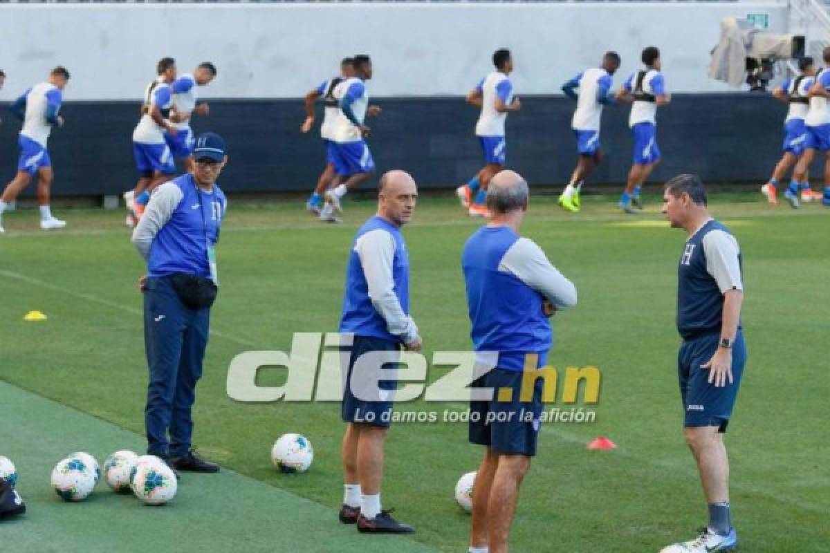 Sonrisas y renovado ambiente en la Selección de Honduras previo a El Salvador