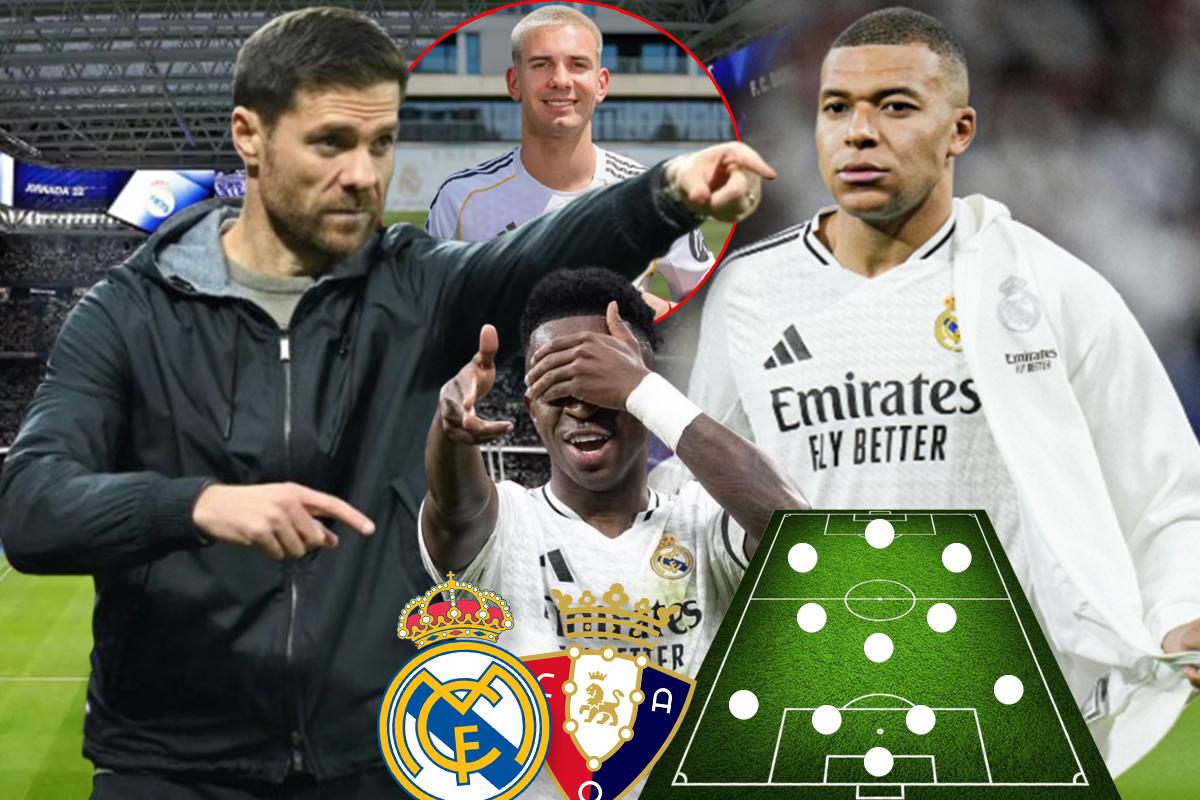 Real Madrid se estrena en LaLiga 2025-26: la temible alineación que prepara Xabi para golear en el Bernabéu
